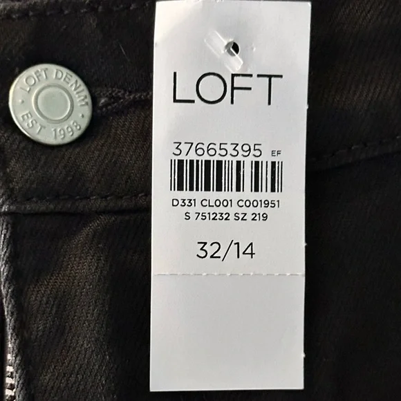 LOFT Black Wide-Leg Women's Pants - 14 - Tags on - Picture 3 of 5